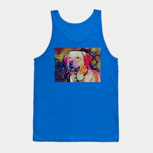 Abstract Dog Tank Top